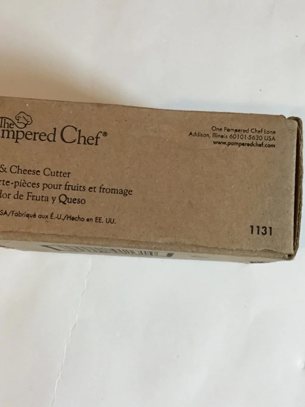 Pampered Chef Fruit & Cheese Cutter